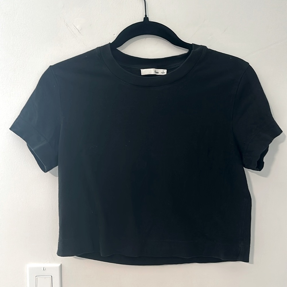 Wilfred Free Black Crop